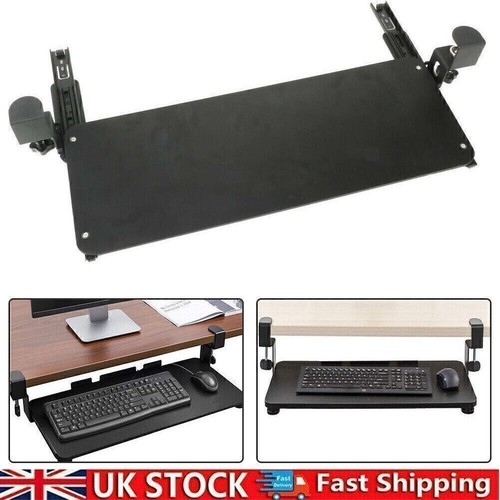 Keyboard tray under desk - under,