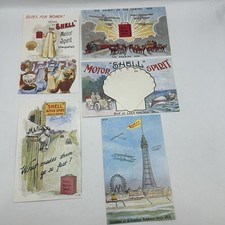 5 Vintage Shell Motor Spirit