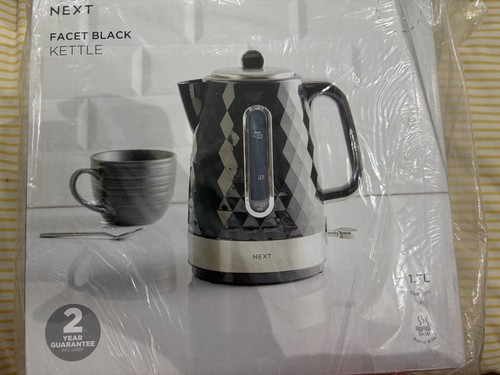 Black facet kettle next - facet,