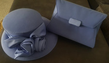 Jacques Vert Hat & Clutch Bag