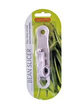 French Bean Slicer Slices Beans Lengthways Deseed Plastic Apollo Hand Slicing