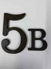HOUSE DOOR NUMBERS BROWN /