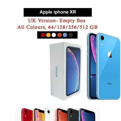 Apple iphone empty box - iphone, xr