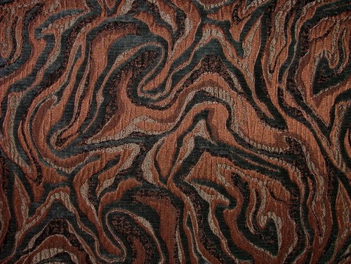 Oil spill copper chenille - copper,