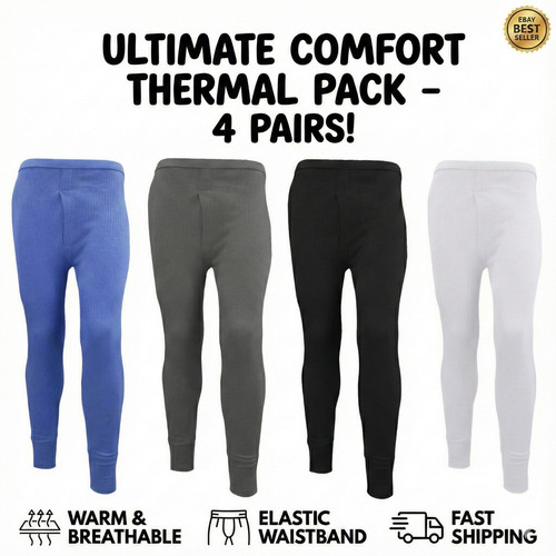 Mens thermal long johns - 4,