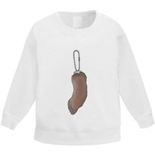 'Lucky Rabbit Foot' Kid's Sweatshirt / Sweater / Jumper (KW046256)