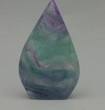 Rainbow Fluorite Flame Crystal