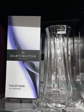 Dartington Crystal Florabundance Bluebell Vase Clear H18.5cm