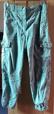 M&S Utility cargo green/khaki trousers  16 long