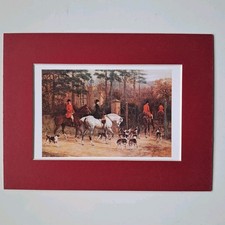 Heywood Hardy, Artist- Returning Home After A Good Day  - Print 1990