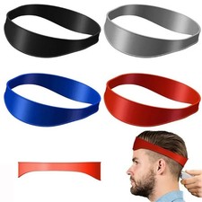 Silicone haircut band - band, curved
