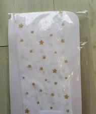 Girls White With Gold Glitter