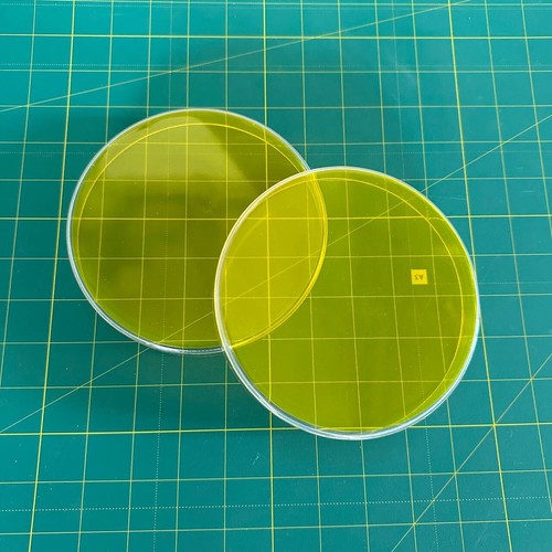 Clear and yellow - and,