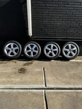 GENUINE AUDI E-TRON ETRON 20" INCH ALLOY WHEELS WITH BRIDGESTONE ALENZA TYRES