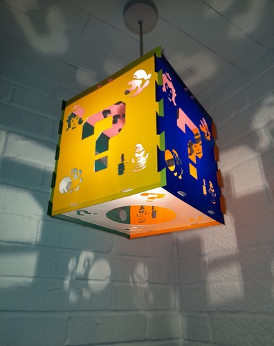 Mario game lampshade - mario,