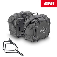 Side Bags 25L + Frames [GIVI] GRT720 - Honda XL 650 Transalp 2002