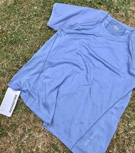 Salomon outline blue running - outline,