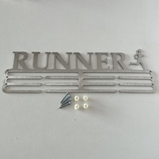 Stainless steel Woman’s Runner Medal Holder Running medals Holds 12 