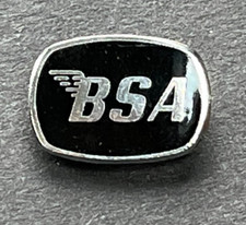 MOTORCYCLE Pin Badge BSA Black