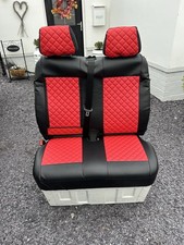 Crafter / Sprinter 2006-2016 Bench Seat Plus Seat Covers As Pictured
