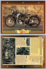 BMW R35 - 1937 - Vintage Motorbikes - Atlas Motorbike Fact File Card
