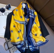 Ladies Blue Yellow Gold Arty