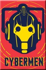 Doctor Who Cyberman Head and