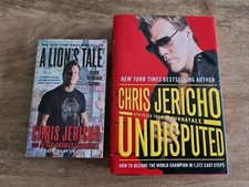 Undisputed And A Lions Tale - By Chris Jericho - Hardcover Book/soft Cover -gc