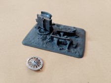 Destroyed Supply Cart