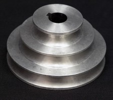 Aluminium Pulley 3 Step V Pulley Stepped Multi Groove Cone Z SPZ Section