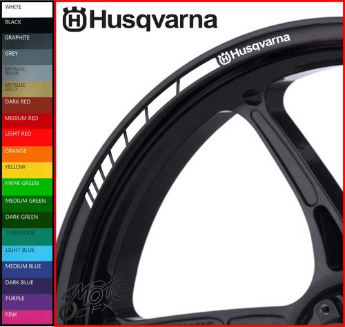 Husqvarna wheel rim - husqvarna, stickers