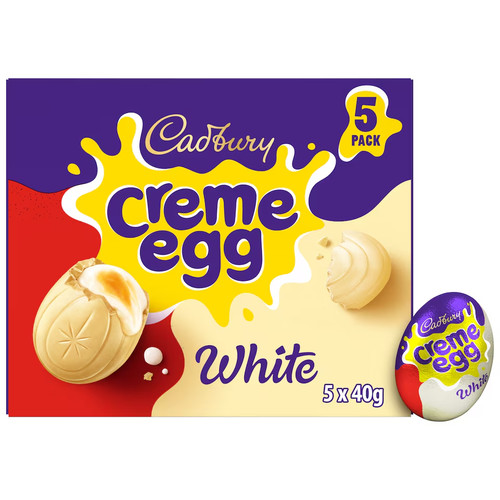 Cadbury white creme egg - cadbury,