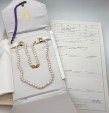 Mikimoto 22” Akoya Pearl