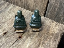 Vintage Swank Jade Buddha