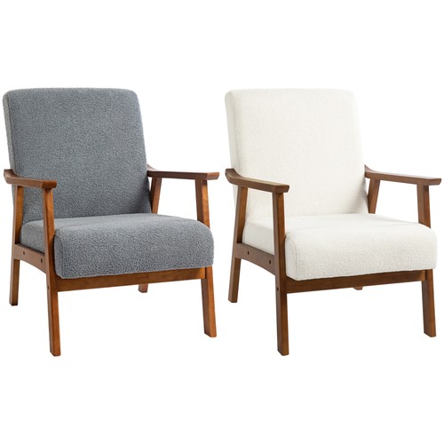 Homcom armchair with - homcom, seat