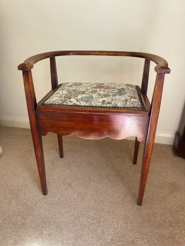 Antique edwardian style piano - edwardian,