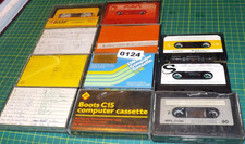 Job lot 11 x old computer cassette tapes likely containing ZX Spectrum games