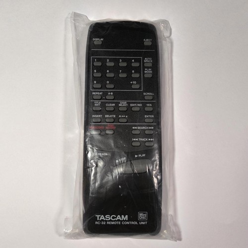 Tascam minidisc remote - minidisc,