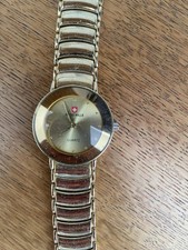 Gold Swiss Hills Quarts Watch