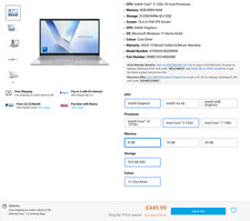 Asus vivobook 15.6 Silver