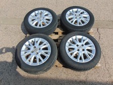 Vauxhall Corsa Alloy Wheels 01-06 4x100 Tyres 185/60/15 Combo 14 Spoke 6J 15"