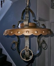 Wrought Iron & Copper Ceiling