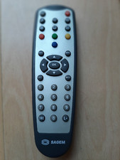 GENUINE SAGEM FREEVIEW BOX REMOTE CONTROL USED IN GOOD WORKING ORDER