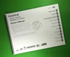 Owners Manual for Fujifilm X