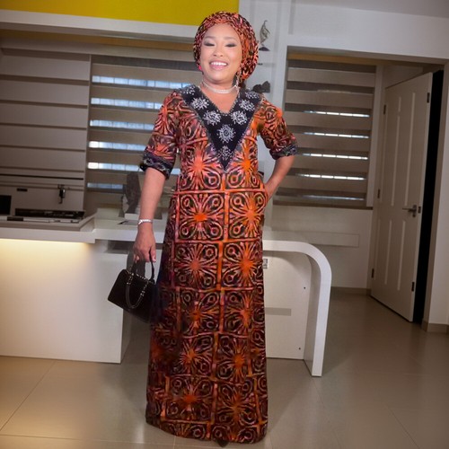 African printed dashiki dress - printed,