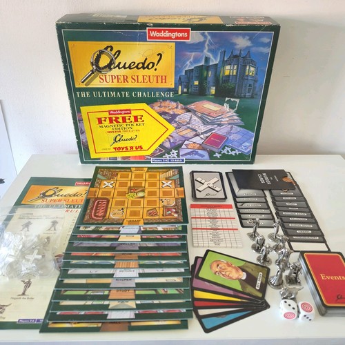 1995 waddingtons cluedo - cluedo, super