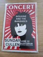 Siouxsie And The Banshees 8" X