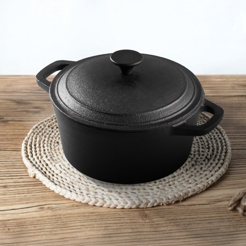 Cast iron casserole - cast, pot