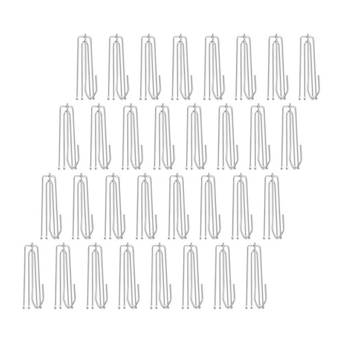 30pcs metal curtain pleater - metal,