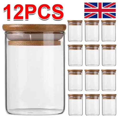Glass storage jars with - jars,
